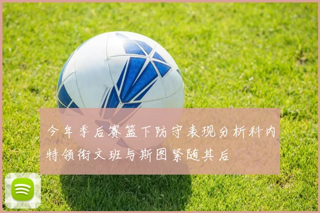 今年季后赛篮下防守表现分析科内特领衔文班与斯图紧随其后
